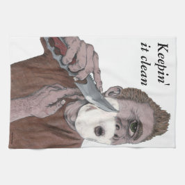 Grego Ciclops Knife Shave Fantasy Kitchen Toalha