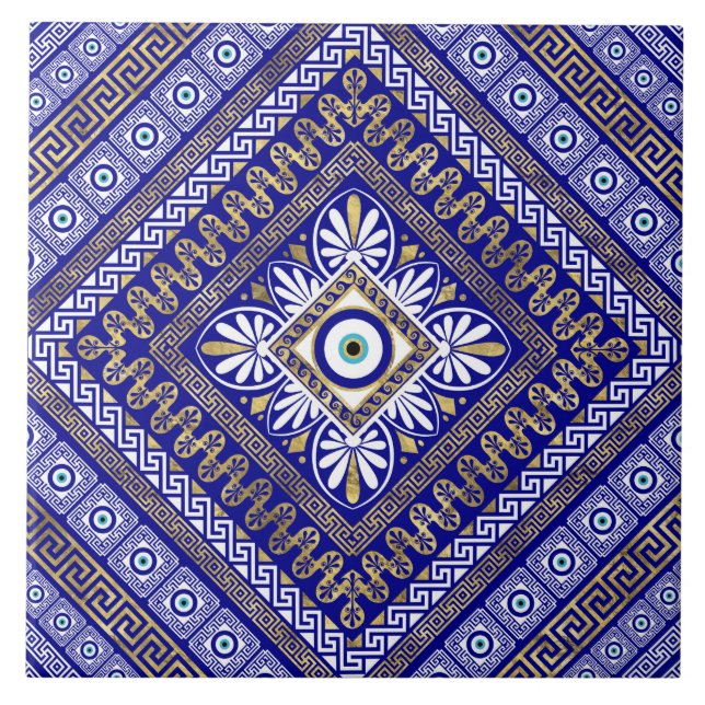 Grego Meander Key e Mau (Frente)