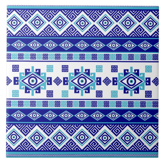 Grego Meander Key e Mau Olho (Frente)