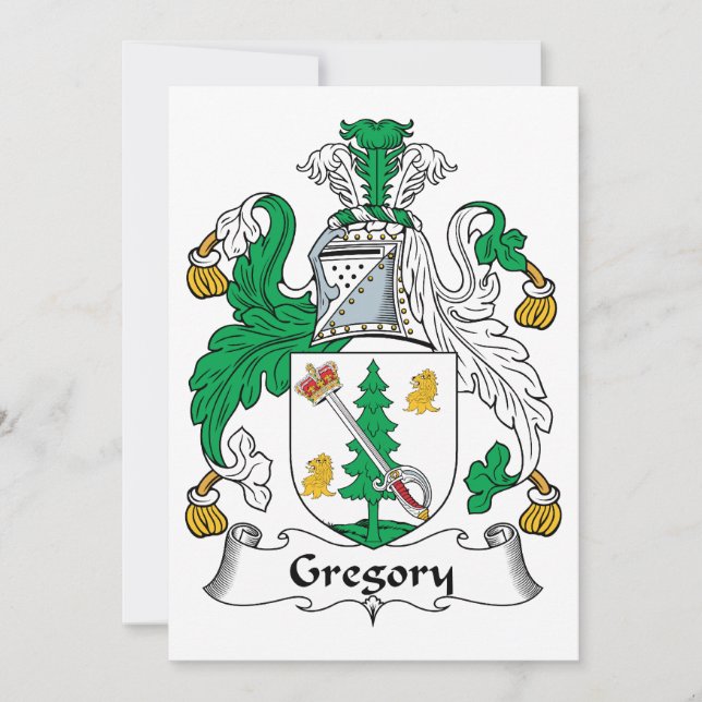 Gregory Family Crest (Frente)