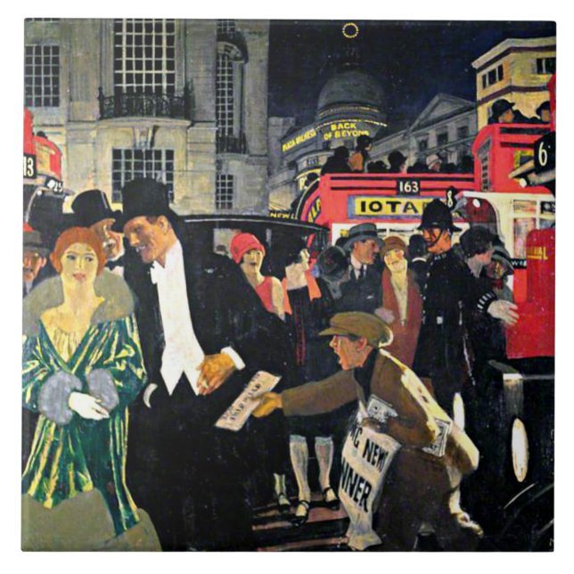 Greiffenhagen - Londres: Piccadilly,  (Frente)