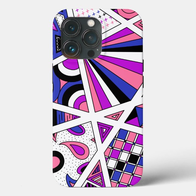 Grelha de Grelha Zen Doodle Abstrato Modern (Verso)