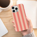 Grelhas de bege Coral Minimalistas Modernas<br><div class="desc">Padrão moderno minimalista de faixas verticais beges</div>