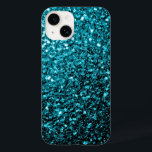 Grelhas de brilho azul-aqua<br><div class="desc">O brilho azul-aqua brilha a capas de iphone do gabinete. Lindos brilhos brilhantes de brilho azul-claro-claro e brilhante. Foto de cinza azul não brilha de verdade!</div>