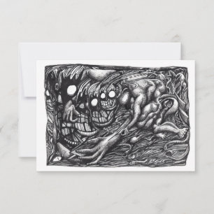 Grendel Mãe Dream, de Brian Benson Flat Card