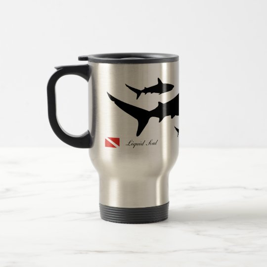 Grey Reef Shark - Travel Mug Caneca Térmica