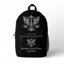 Grey Scales do Ministério da Justiça em Preto |