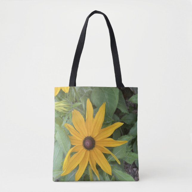 greyforaday Yellow Floral Tote (Frente)