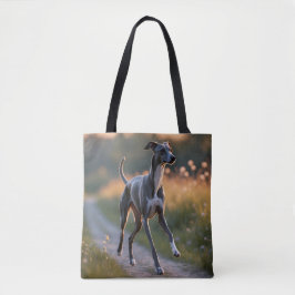 Greyhound Elegante Tote Bag