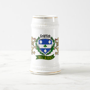 Griffith Irish Shield Beer Caneca de cerveja