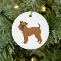 Griffon Enfeites de natal