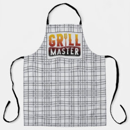 Grill Master Por Toda A Impressão Apron