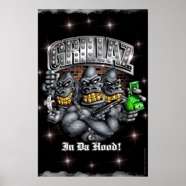 GRILLAZ POSTER (Frente)