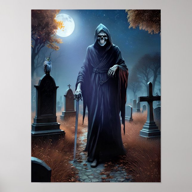 Grim Reaper - 12 x 16 Poster (Frente)