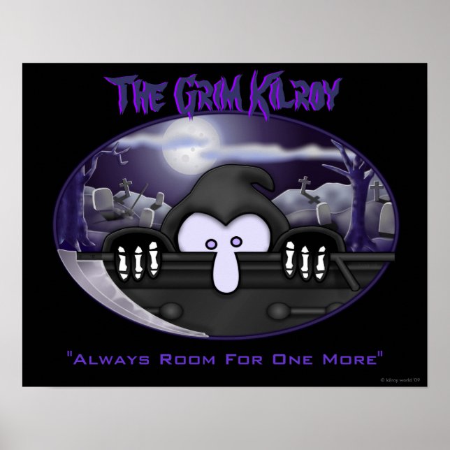 Grim Reaper Kilroy Poster (Frente)