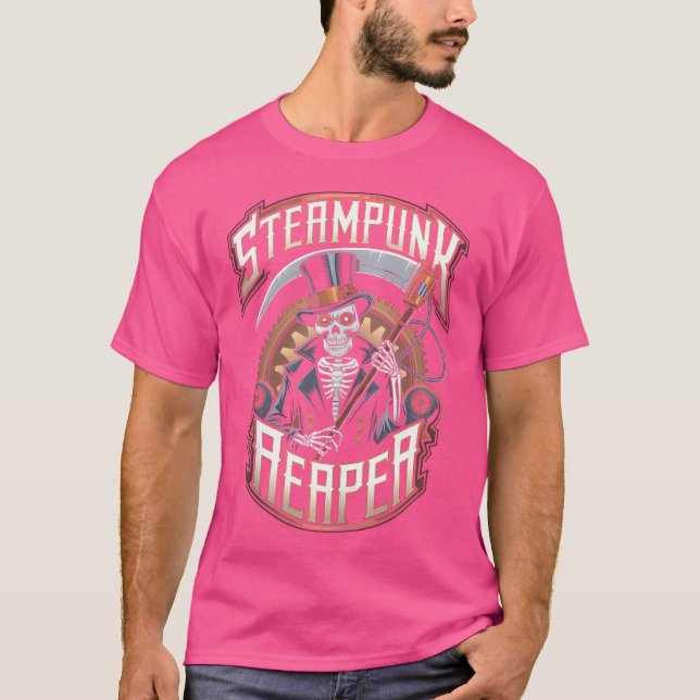 Grim Reaper Steampunk Death God Gears Top Hor Scif (Frente)