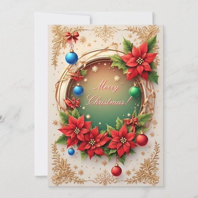 Grinalda de Natal Festiva (Frente)