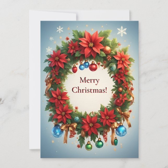 Grinalda de Natal Festiva (Frente)