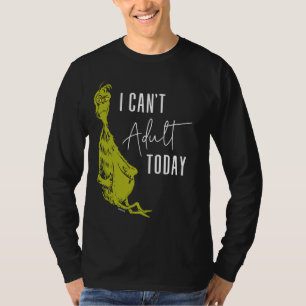 Grinch Camiseta Divertida Não Posso Ser Adulto H