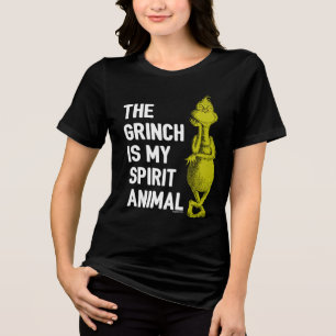 Grinch é a minha Citação de Camiseta do Animal Esp