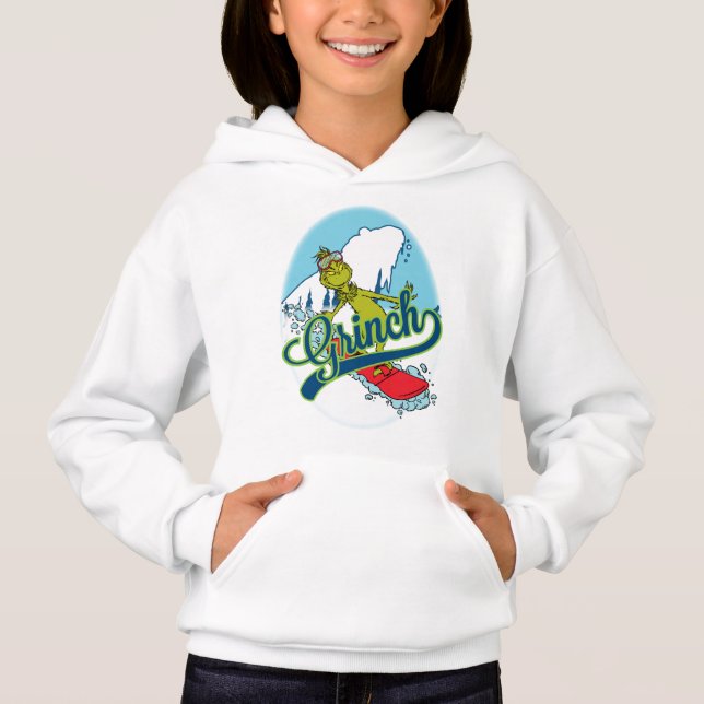 Grinch fazendo snowboarding (Frente)