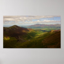 Grisedale Pike e Skiddaw Poster