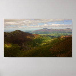 Grisedale Pike e Skiddaw Poster
