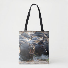 Gritando Hippo Tote Bag