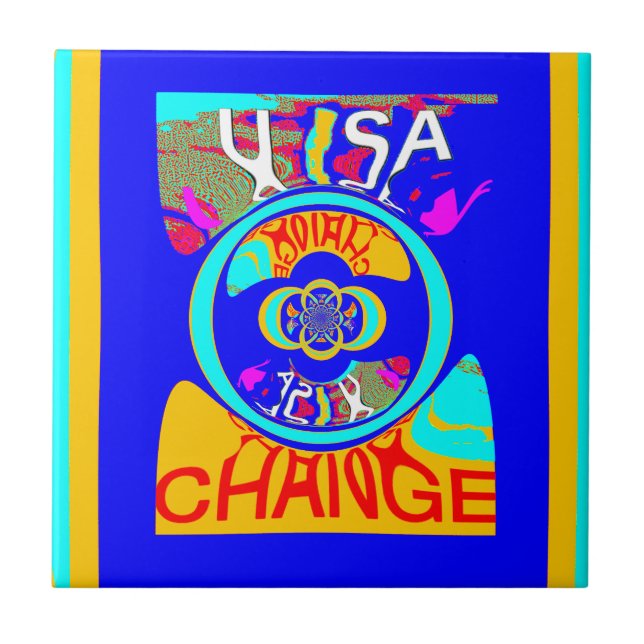 Groove psicodélica: Pop Art Abstrato de energia (Frente)