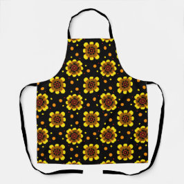 Groovy 70s Daisy Flower Power Pattern