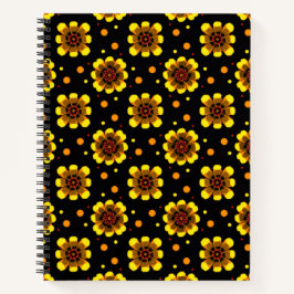 Groovy 70s Daisy Flower Power Pattern