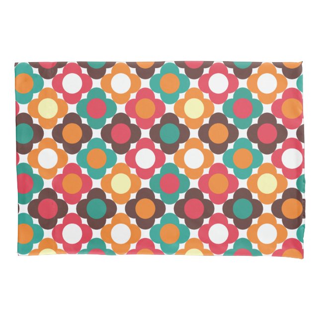 Groovy 70s Retro Flower Pattern | Bold Boho Floral (Frente)