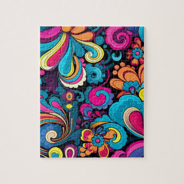 Groovy Art Quebra-cabeça (Vertical)