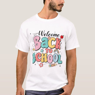 Groovy Bem-Vindo À Professora De Camisas Da Escola