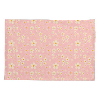 Groovy Blush Boho Daisy Floral Jardim Modelo Wrap