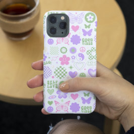 Groovy Boas Vibrações Y2K Borboleta Menina Moderna