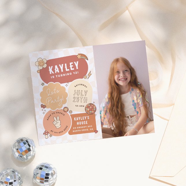 Groovy Daisy Photo Permite A Rapariga do Orçamento (Criador carregado)