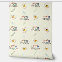 Groovy de volta ao wallpaper escolar