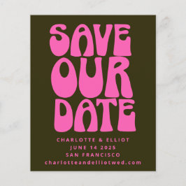 Groovy Exclusivo do Orçamento Verde Cor-de-Rosa 70