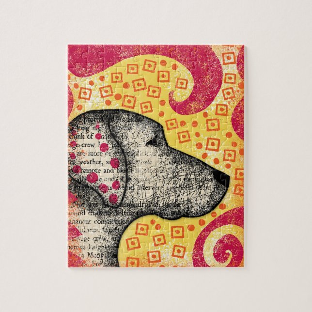 Groovy Good Dog Jigsee Quebra-cabeça (Vertical)