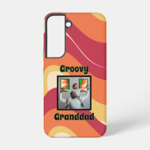 "Groovy Grandad" Foto Retro Onda Tom Quente