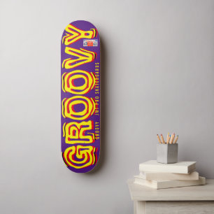 GROOVY JMT OFFICIAL 7, 3/4", skateboard Deck