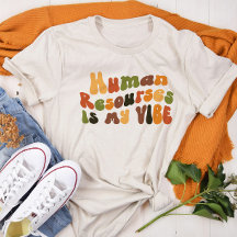 Groovy Retro Human Resources É Minha Visão, HR