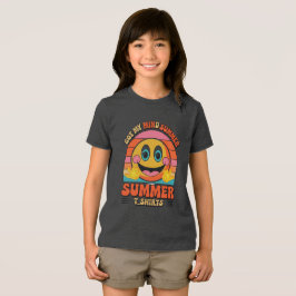 Groovy Summer Vibes Smiley Tee