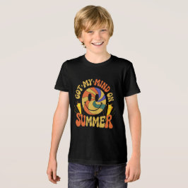 Groovy Summer Vibes Smiley Tee