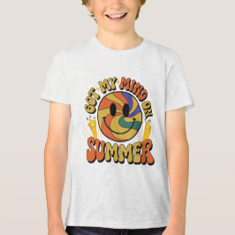 Groovy Summer Vibes Smiley Tee