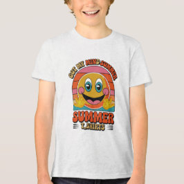 Groovy Summer Vibes Smiley Tee