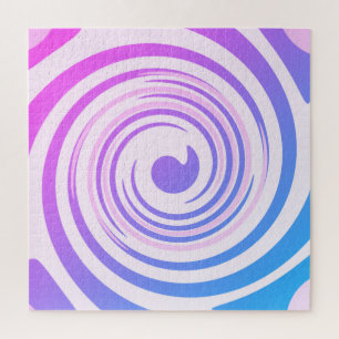 Groovy Swirls Desafiando a Quebra-cabeça de Jigser