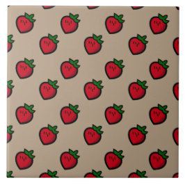 Groselhas de Cartoon Vermelho Cinto para Vegetaria