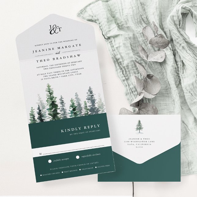 Grove de Madeira | Casamento Monograma (Criador carregado)